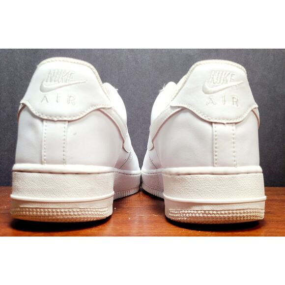 Nike Air Force 1 Low AF1 \'07 Triple White - Mens Size 9 Shoes Sneakers 315122111 main image 5